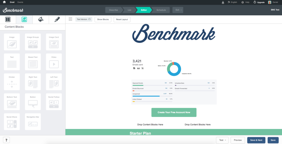 benchmark email review