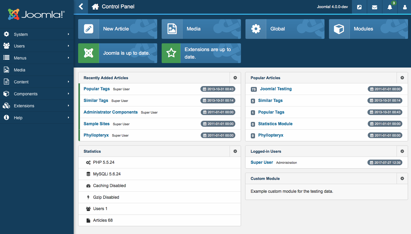 joomla 4 multi language site